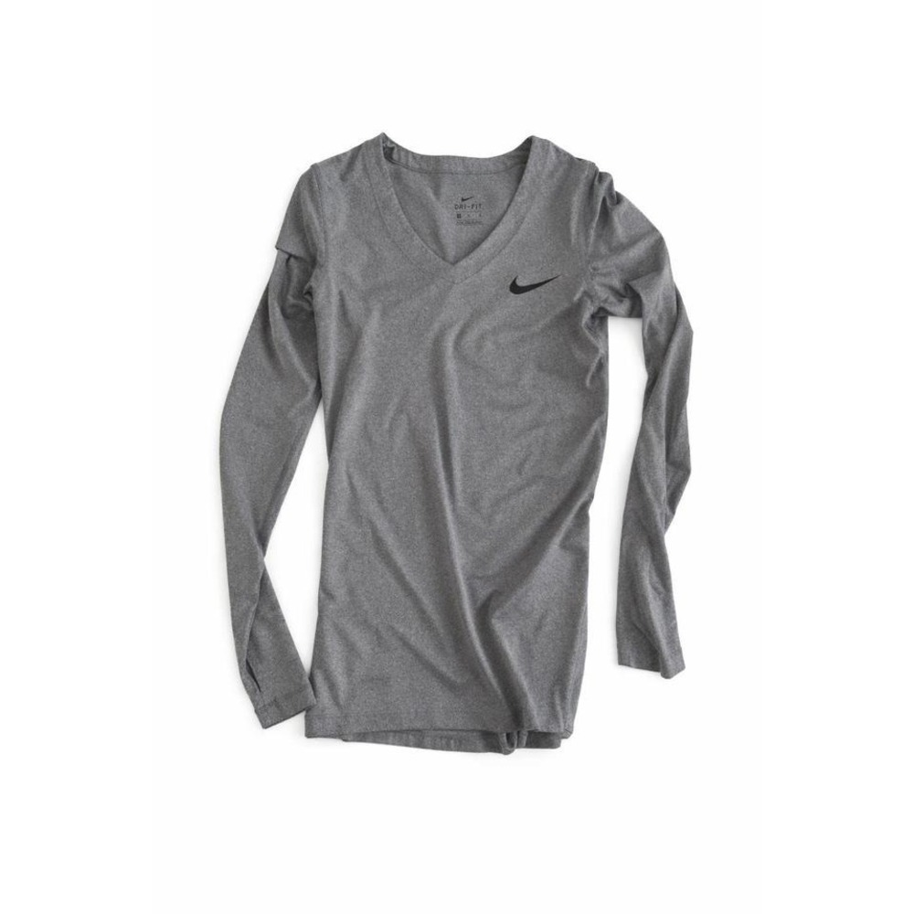 Nike Dri-FIT Long‎ Sleeved Gray Size M Run Club